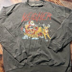 Women's Dark Gray Sleigher Sweater